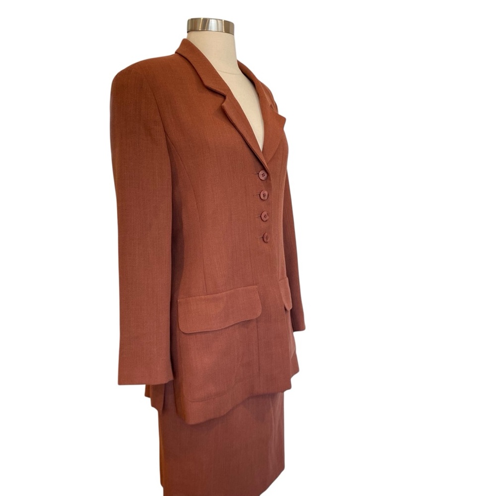 Henri Bendel Vintage 80’s Wool Three Piece Suit - Picture 6 of 13